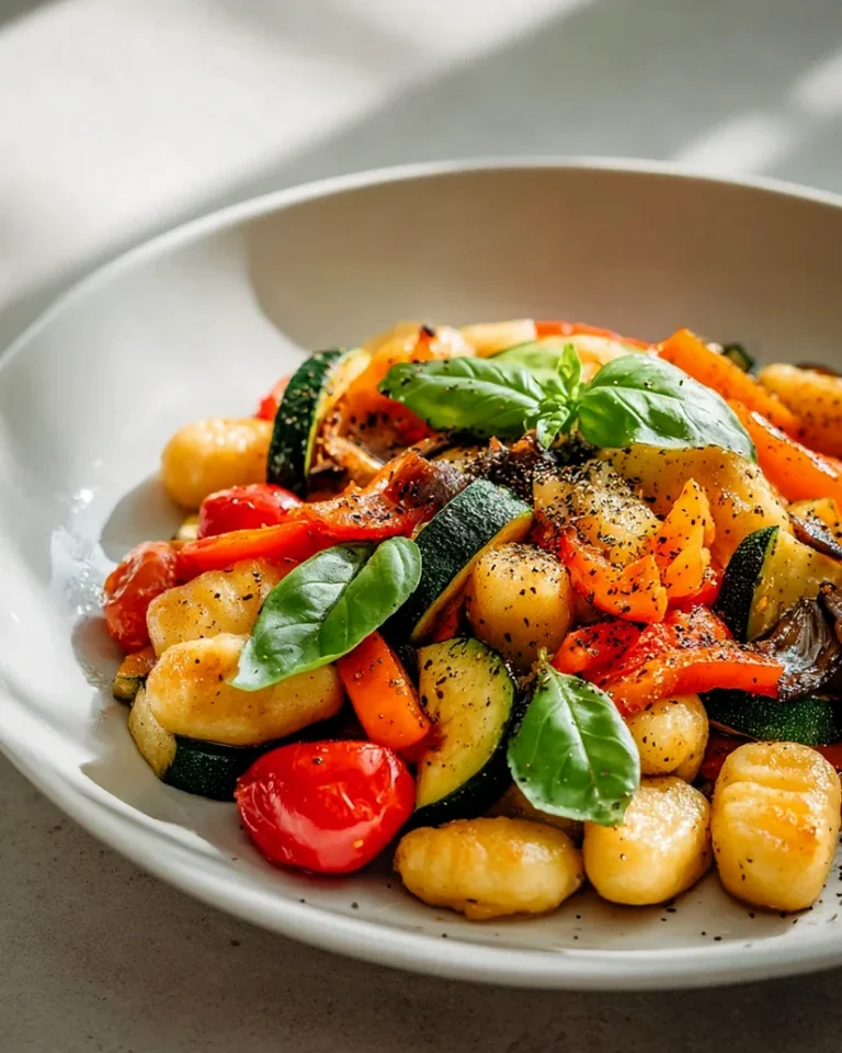 Colorful Gnocchi Skillet with Vegetable Magic