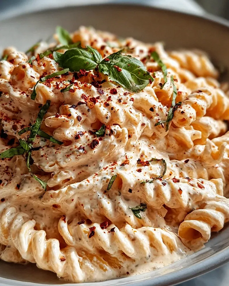 Creamy Cottage Cheese High Protein Pasta Sauce – Quick Recipe – Schritt 1