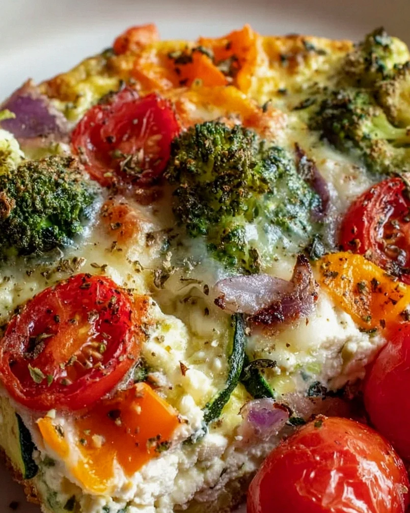 High Protein Veggie Bake mit Hüttenkäse – Lecker & Gesund – Schritt 1