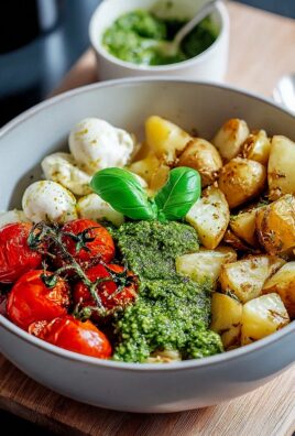 Pesto-Kartoffel-Bowl