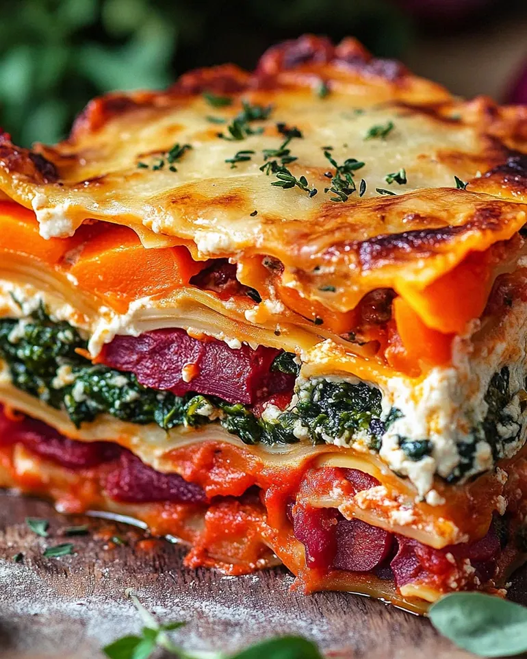 Regenbogen Lasagne – Schritt 2