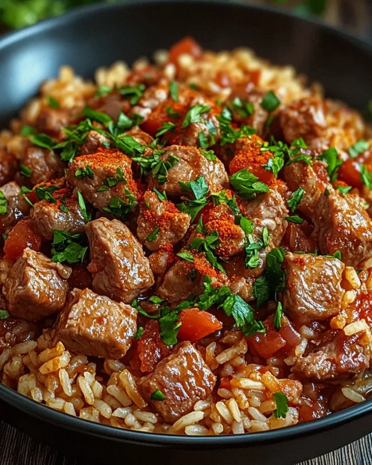 Serbisches Reisfleisch