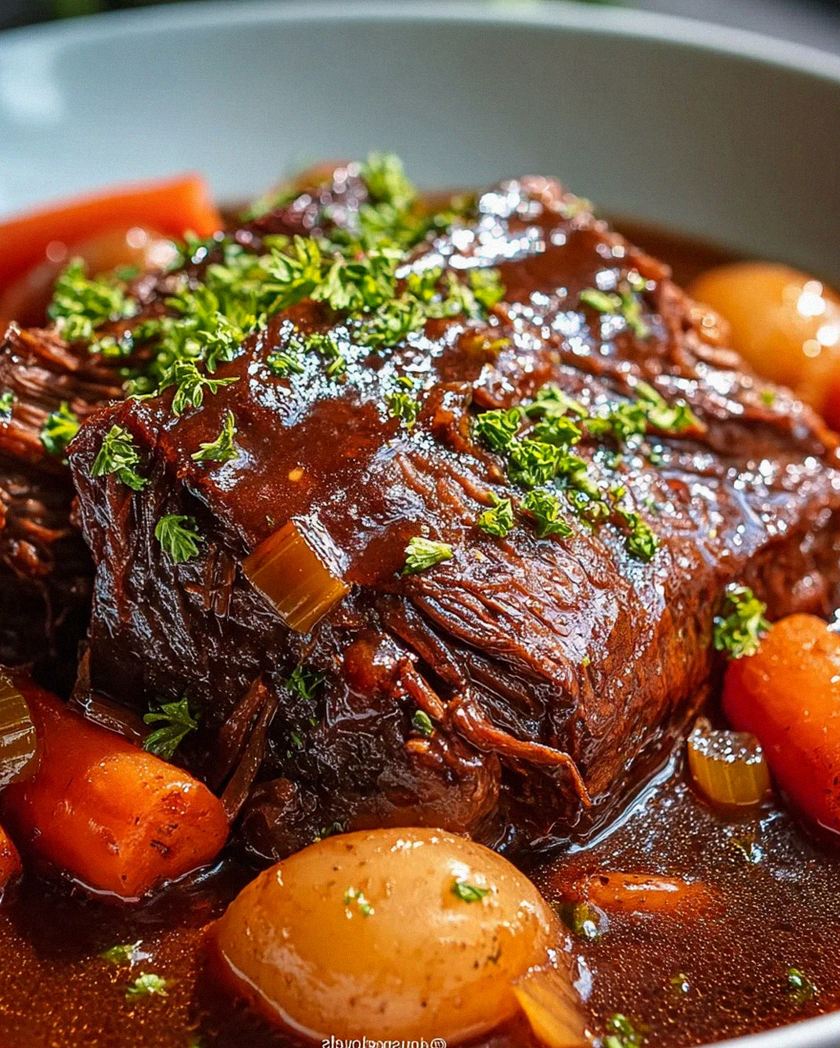 Sonniger Schmorbraten mit reichlich Sauce – Ultimatives Rezept! – Schritt 1