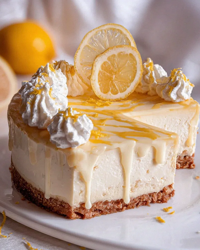 Zitronen-Cheesecake mit weißer Schokolade – Schritt 2